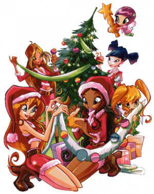  Merry क्रिस्मस from Winx