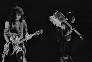  Paul and Gene ~Stockholm, Sweden...October 26, 1984 (Animalize Tour) T