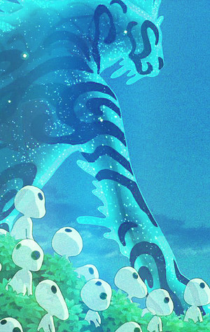  Princess Mononoke Phone achtergrond