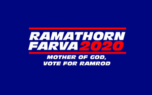  Ramrod 2020 Wallpaper: Mother of God, Vote for Ramrod