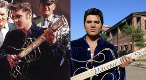  Reenactment Of Elvis Presley 音乐会 In Tupelo