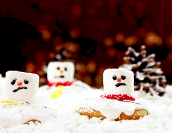  Snowman kue, cookie ⛄