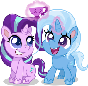 Starlight and Trixie (Pony Life style)