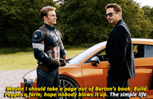  Steve and Tony || Avengers: Age of Ultron (2015)