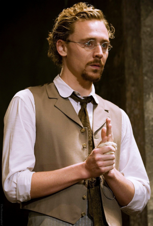 Tom Hiddleston as Eugene Lvov in Ivanov at Wyndham’s as part of the Donmar’s season (2008) 