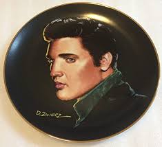  Vintage Elvis Presley Collector's Plate
