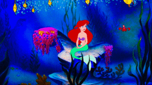  Walt 迪士尼 Gifs - Princess Ariel & Sebastian