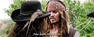  Walt Дисней Обои - Angelica Teach & Captain Jack Sparrow