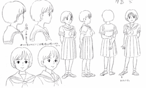 Whisper of the Heart Character Designs