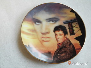  Elvis Presley Heartbreak Hotel Collector's Plate