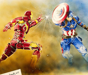  *Captain America v/s Iron Man*