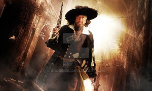  Walt Дисней Live-Action Обои - Captain Hector Barbossa