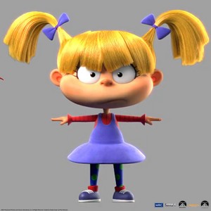  Angelica Pickles CGI Model Production Art 2021