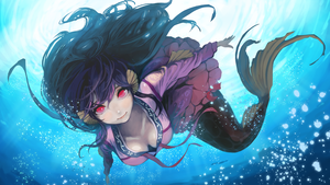  anime Mermaid fondo de pantalla