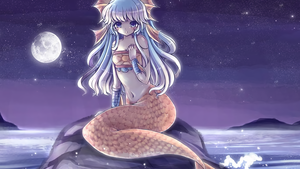  animé Mermaid fond d’écran
