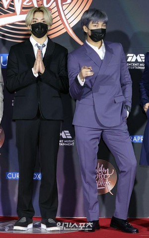  BTS RM AND JK @ 35th GDC AWARDS RED CARPET