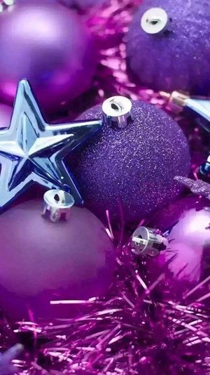 Beautiful Christmas Ornaments 🎅🎄💜