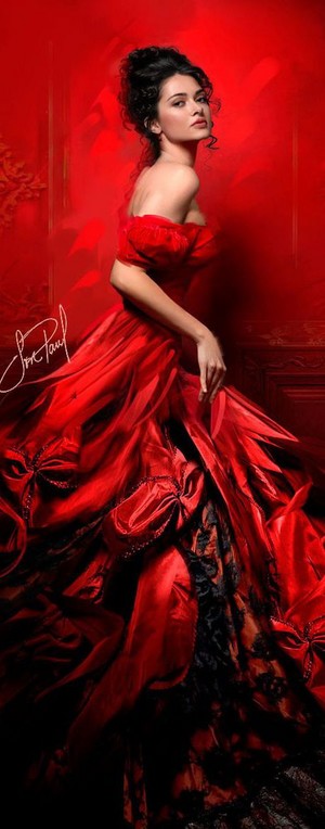 Beautiful In Red 🌹