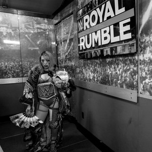  Behind the Scenes at Royal Rumble 2021