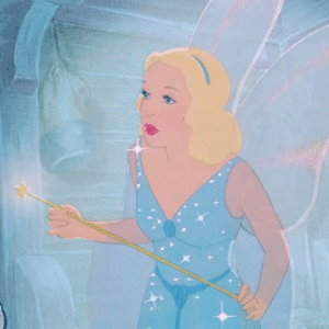  Walt 디즈니 Gifs - The Blue Fairy 💜