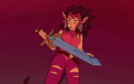  Catra with Adora's sword