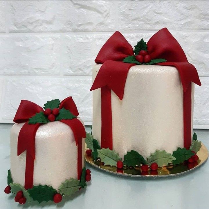 Christmas Cakes 🎅🎄✨