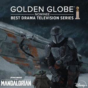  Congratulations to The Mandalorian on its nomination for Best Drama ویژن ٹیلی Series at the Golden