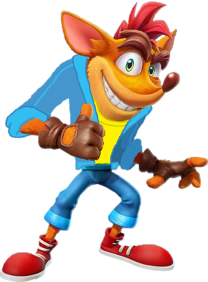  Crash Bandicoot Cool Normal Look Outfit...