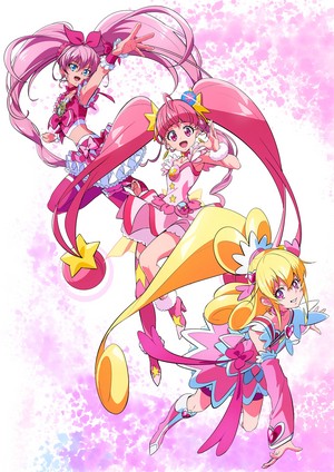  Cure Melody, Cure 星, つ星 and Cure ハート, 心