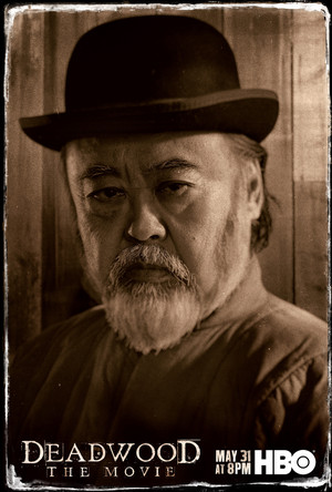  Deadwood: The Movie (2019) Character Poster - Keone Young as Mr. Wu