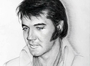  Elvis Drawing 💛