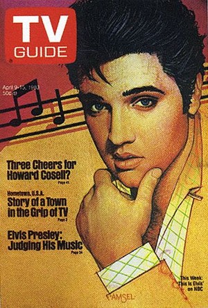  Elvis Presley On The Cover Of TV Guide