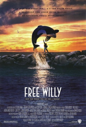  Free Willy (1993) poster