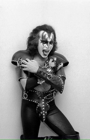  Gene Simmons || visits the Cerebral Palsy headquarters in New York...January 5, 1982