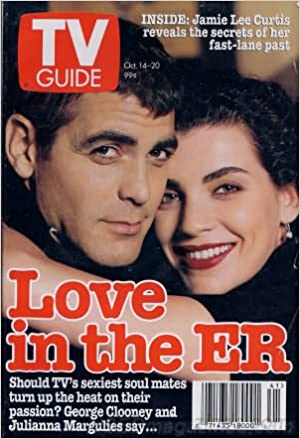  George Clooney and Julianna Margulies TV Guide cover