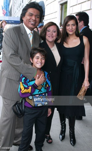  George Lopez, Belita Moreno, Luis Armand Garcia and Constance Marie