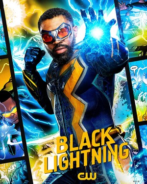  Jefferson Pierce / Black Lightning || Black Lightning || Season 4 || promo poster