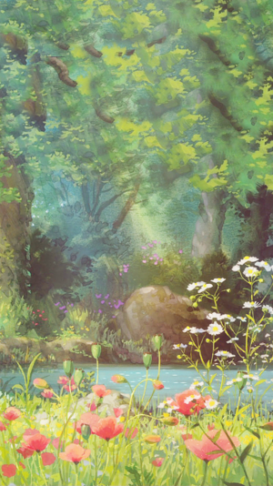  Karigurashi no Arrietty Phone 壁紙