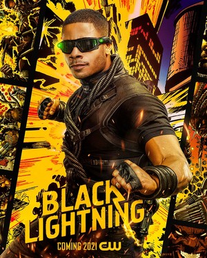  Khalil Payne / Painkiller || Black Lightning || Season 4 || promo poster