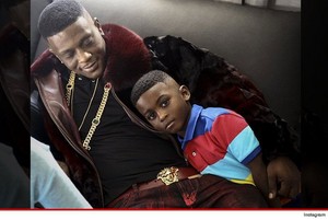  Lil Boosie with his son