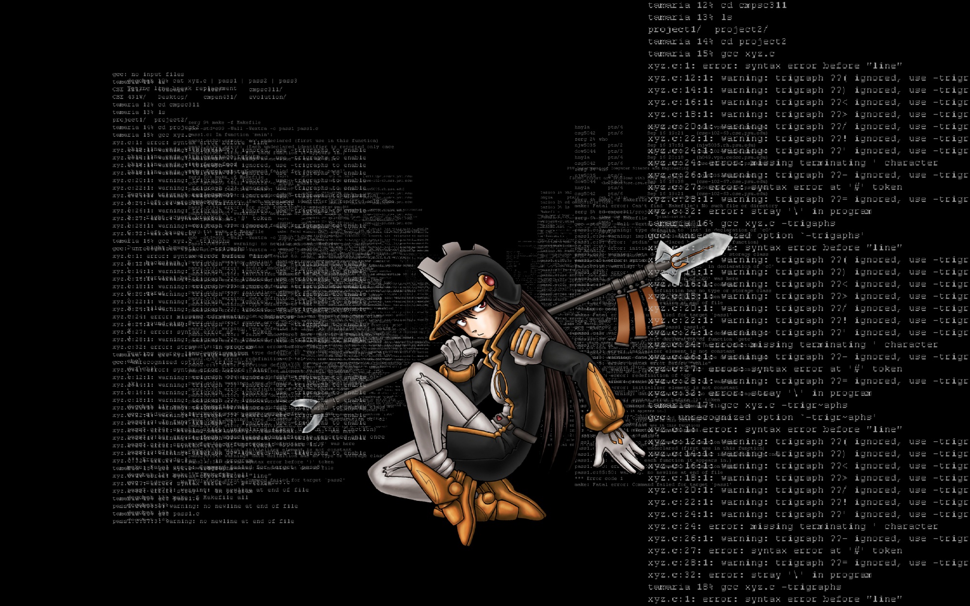 Linux-tan Wallpaper