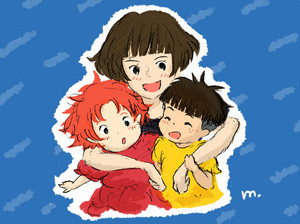  Lisa, Ponyo and Sosuke