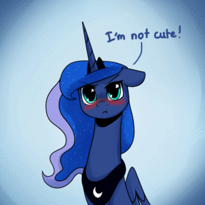  Luna - I'm not cute !