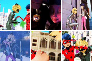  Marinette/Ladybug and Adrien/Chat Noir