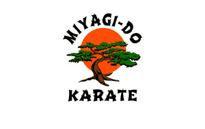  Miyagi-Do Karate - Logo karatasi la kupamba ukuta