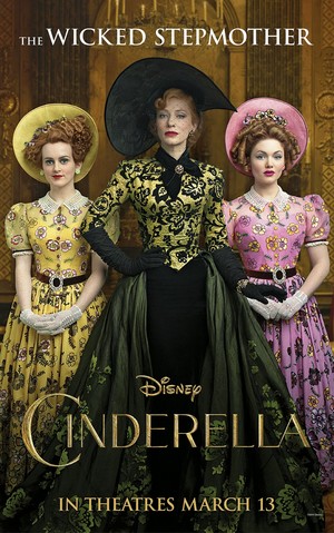 Movie Poster 2015 Disney Film, Cinderella