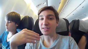  Nikita Xlson137 shoots Vlog on the plane (2015)