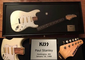  Paul's gitar ~Huntington, West Virginia...January 18, 1988 (Crazy Nights Tour)