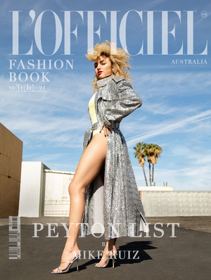  Peyton सूची - L'Officiel Fashion Book Cover - 2021