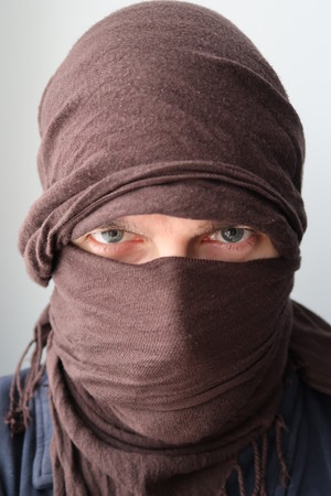  Photoshoot of Nikita Xlson137 in an Arab bandana (2020)
